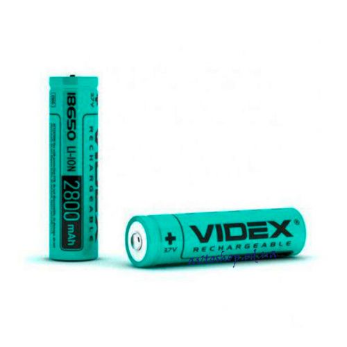 Акумулятори Videx Li-Ion 18650 без защиты 2800mAh 3.7V