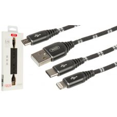USB Кабель XO NB29 microUSB (1М)  