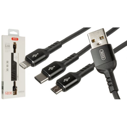 USB Кабель XO NB30 Type-C (1М) 