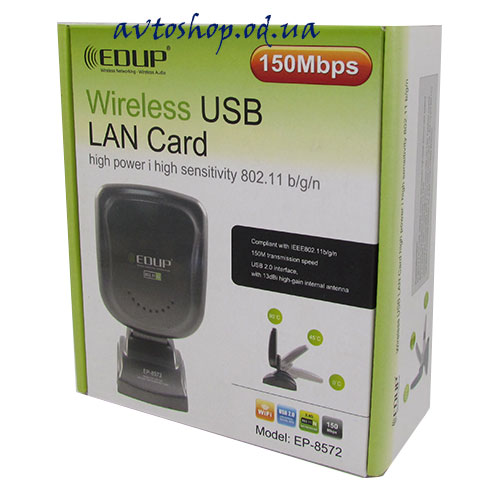 Мережна карта USB Wi-Fi EDUP IEEE 802.11 EP-8572