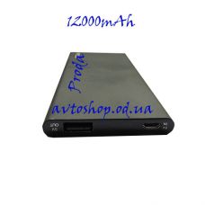 Портативное зарядное устройство Power Bank Remax 12000mAh V12