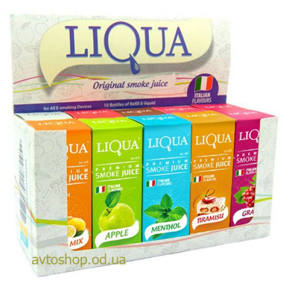 Рідина для електронних сигарет Liqua