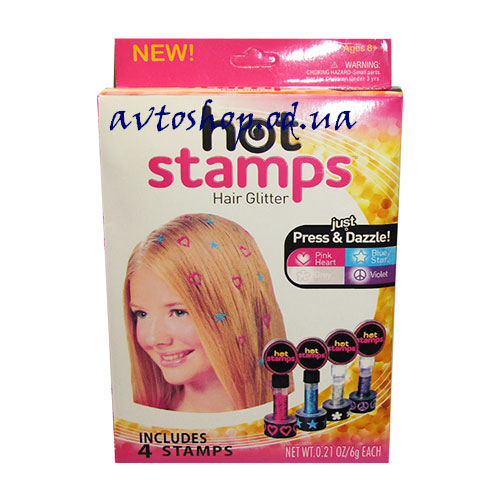 Краска печать для волос Hot Stamps