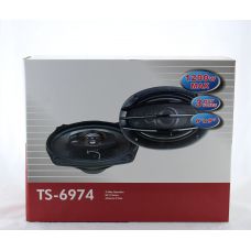 Автоколонки TS-6974, автомобильные акустические динамики, 3 полосная коаксиальная акустическая система