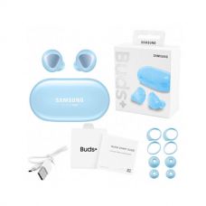 Бездротова Bluetooth гарнітура, навушники Samsung Galaxy Buds+ з кейсом, синій