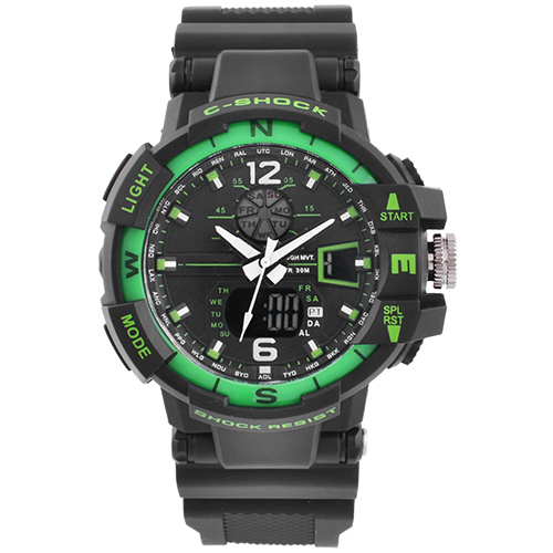 Часы наручные C-SHOCK GWA-1100 Black-Green