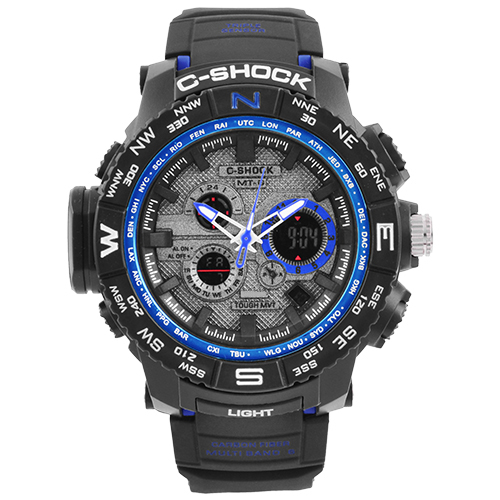 Годинник наручний C-SHOCK MTG-S1000 Вlack-Blue