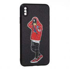 Накладка Fashion Mix Apple iPhone Xs Max, Red Boy