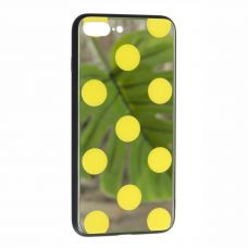 Накладка Glass Case Balls Apple iPhone 7 Plus / 8 Plus, Yellow