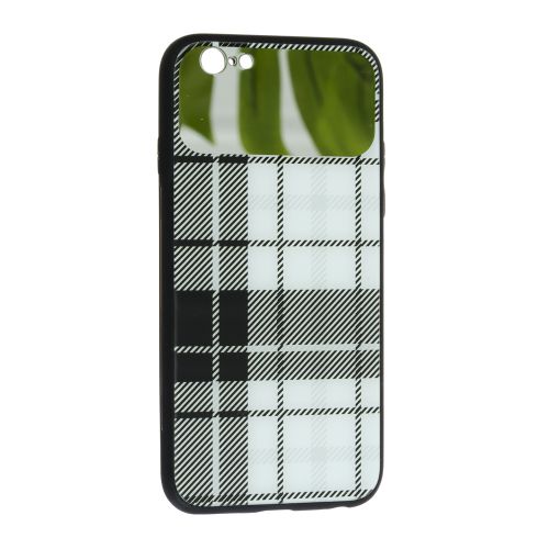 Накладка Glass Case Burberry Mirror Apple iPhone 6 / 6s, White