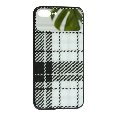 Накладка Glass Case Burberry Mirror Apple iPhone 7 Plus / 8 Plus, White