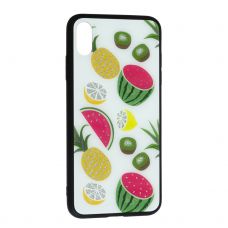 Накладка Glass Case Fruits Apple iPhone X / Xs, Fruits