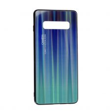 Накладка Glass Case Gradient Samsung S10 Plus, Green