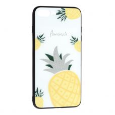 Накладка Glass Case Pineapple Apple iPhone 7 Plus / 8 Plus, Pineapple