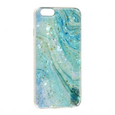 Накладка Glue Case Мрамор Apple iPhone 6 / 6s, Green