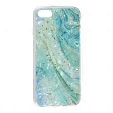 Накладка Glue Case Мрамор Apple iPhone 7 / 8 / SE 2, Green