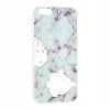 Накладка Glue Case Мармур Метал Apple iPhone 6/6s, Light Blue