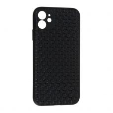 Накладка Leather Case Apple iPhone 11, Плетенка