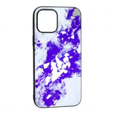 Накладка Marble Ultraviolet Apple iPhone 12 Pro Max, Gray