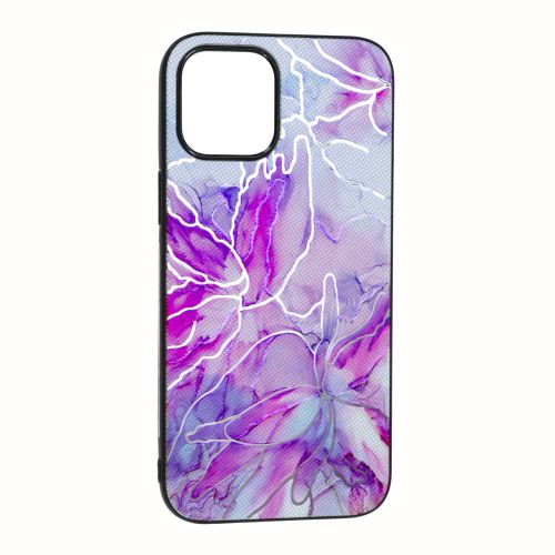 Накладка Marble Ultraviolet Apple iPhone 12 Pro Max, Pink