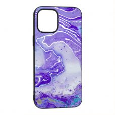 Накладка Marble Ultraviolet Apple iPhone 12 Pro Max, Purple