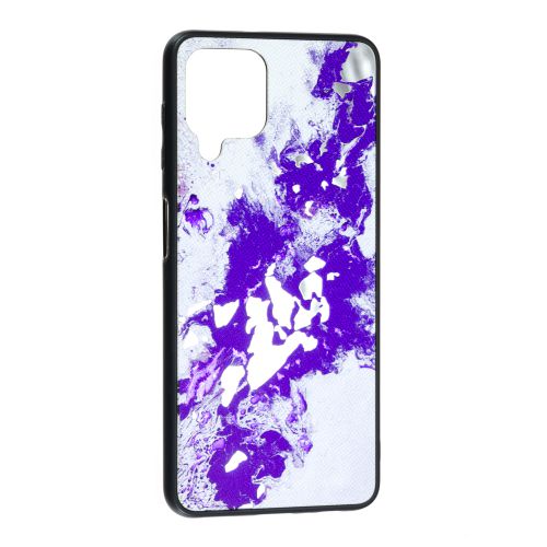 Накладка Marble Ultraviolet Samsung A22, Gray