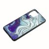 Накладка Marble Ultraviolet Samsung A22, Green