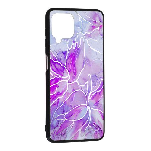 Накладка Marble Ultraviolet Samsung A22, Pink