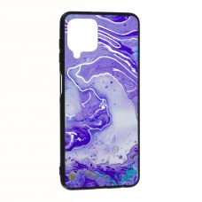 Накладка Marble Ultraviolet Samsung A22, Purple