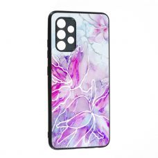 Накладка Marble Ultraviolet Samsung A32, Pink