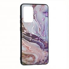 Накладка Marble Ultraviolet Samsung A52, Bronze