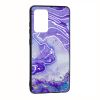 Накладка Marble Ultraviolet Samsung A52, Purple