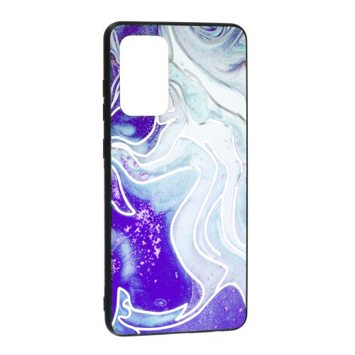 Накладка Marble Ultraviolet Samsung A72, Green