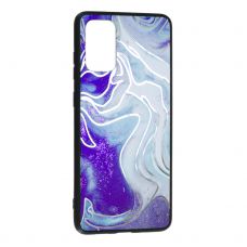 Накладка Marble Ultraviolet Samsung S20 Plus, Green