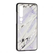 Накладка Marble Ultraviolet Xiaomi Mi 10, White