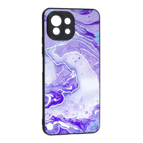 Накладка Marble Ultraviolet Xiaomi Mi 11 Lite / 11 Lite 5G NE, Purple