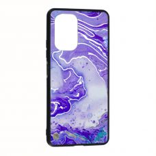 Накладка Marble Ultraviolet Xiaomi Poco F3 / Mi 11i, Purple