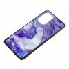 Накладка Marble Ultraviolet Xiaomi Poco F3 / Mi 11i, Purple