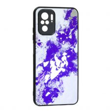 Накладка Marble Ultraviolet Xiaomi Redmi Note 10 / Note 10s, Gray