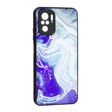 Накладка Marble Ultraviolet Xiaomi Redmi Note 10 / Note 10s, Green