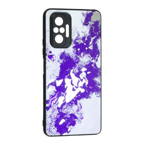 Накладка Marble Ultraviolet Xiaomi Redmi Note 10 Pro, Gray