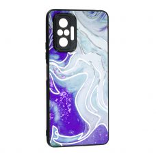 Накладка Marble Ultraviolet Xiaomi Redmi Note 10 Pro, Green