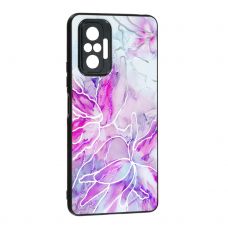 Накладка Marble Ultraviolet Xiaomi Redmi Note 10 Pro, Pink