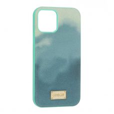 Накладка One Gif Wave Style Apple iPhone 12 / 12 Pro, Green