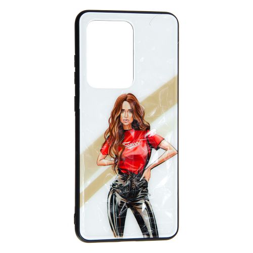 Накладка Prisma Ladies New Samsung S20 Ultra, Girl Red