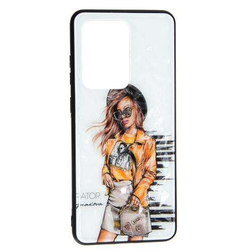 Накладка Prisma Ladies New Samsung S20 Ultra, Girl Yellow