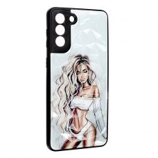 Накладка Prisma Ladies New Samsung S21 Plus, White