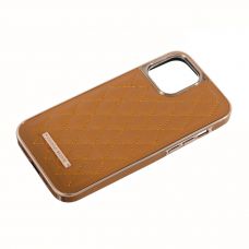 Накладка Puloka Leather Case Apple iPhone 12 Pro Max, Brown