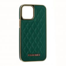 Накладка Puloka Leather Case Apple iPhone 12 Pro Max, Green