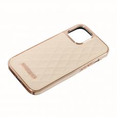 Накладка Puloka Leather Case Apple iPhone 12 Pro Max, Pink